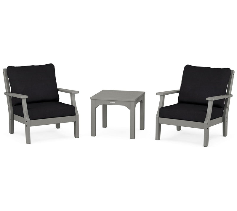 Martha Stewart by POLYWOOD Chinoiserie 3-PieceSeating Set — View 25