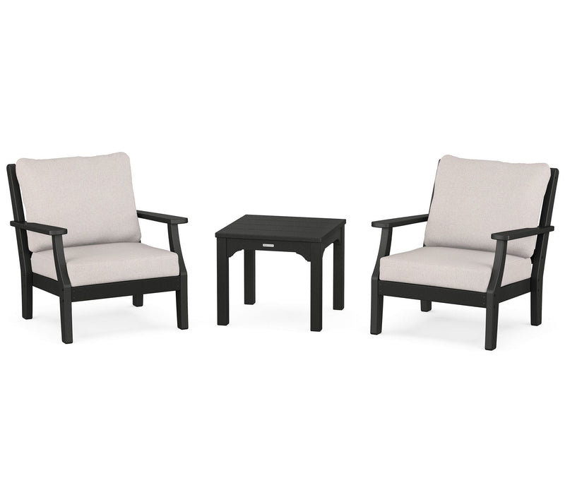 Martha Stewart by POLYWOOD Chinoiserie 3-PieceSeating Set — View 27