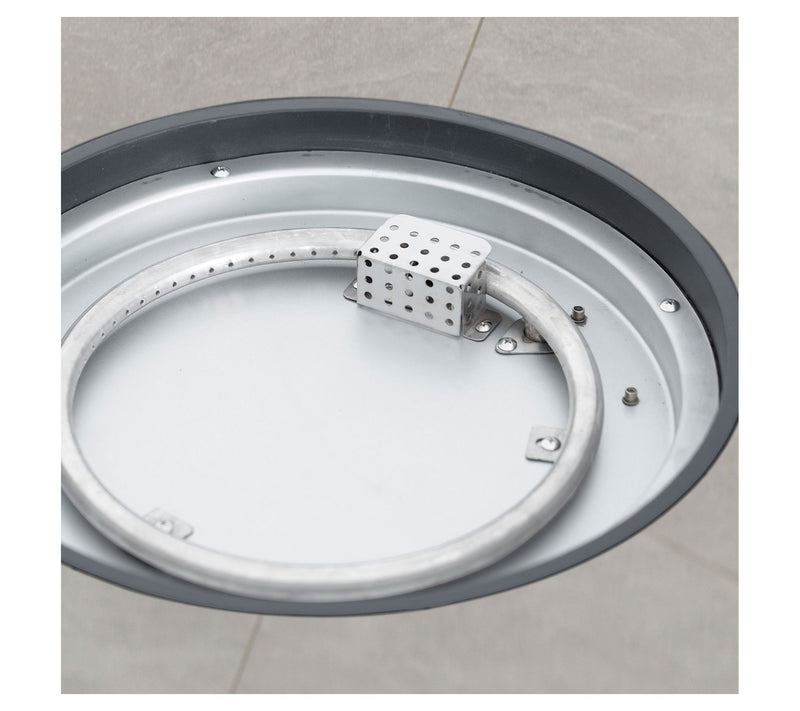 HEATMAXX 42" Round 50,000 BTU Gas Fire Table — View 2