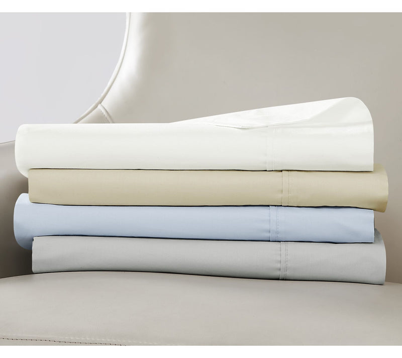 Borghese Roma 400TC Percale Cotton King 4-PieceSheet Set — View 2