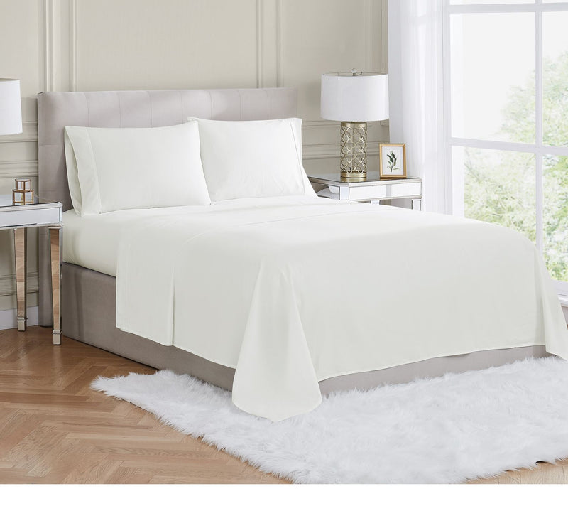 Borghese Roma 400TC Percale Cotton King 4-PieceSheet Set — Main view