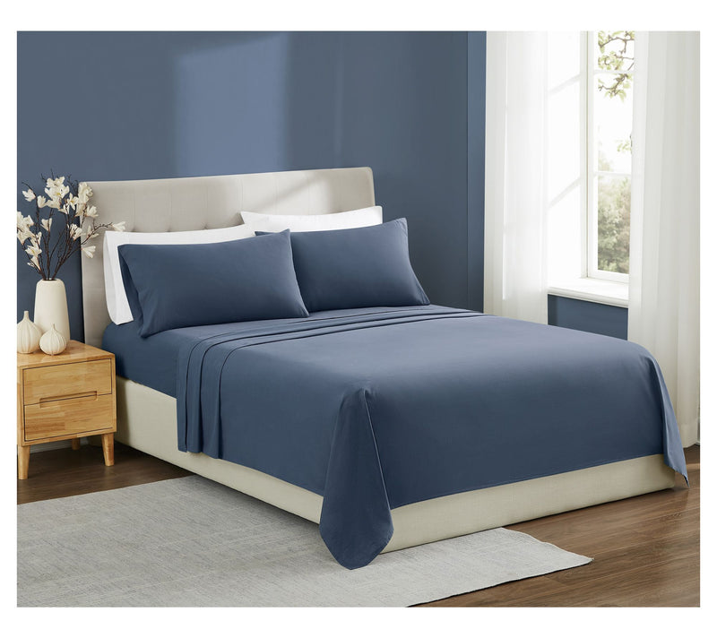 Brooklyn Loom Essential Cotton Twin 3-Piece Sheet Set — Main view
