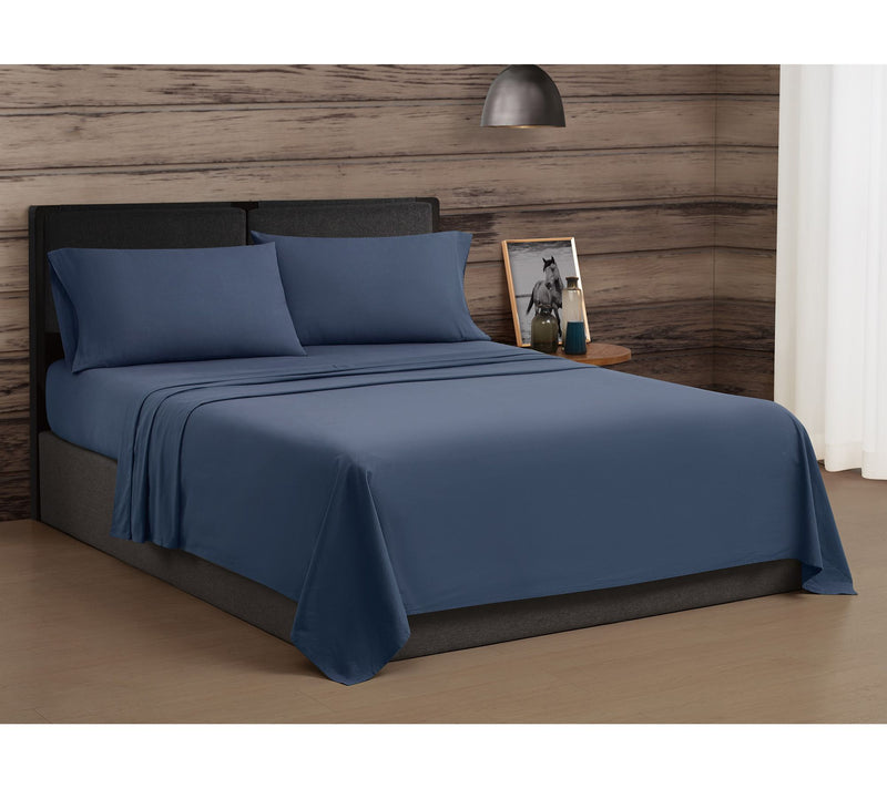 Frye Vintage Washed Cotton King 4-Piece Sheet Set — View 10