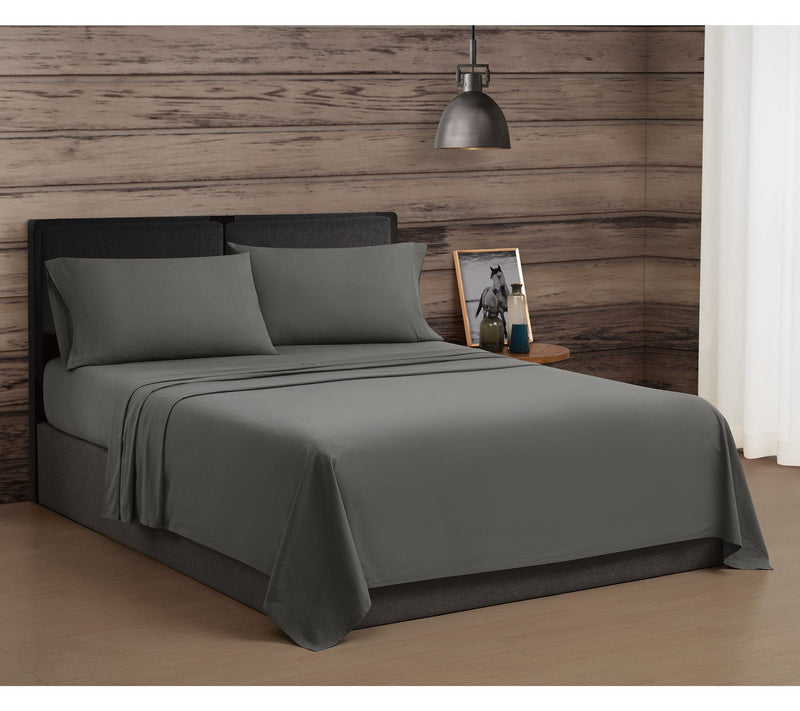 Frye Vintage Washed Cotton King 4-Piece Sheet Set — View 11