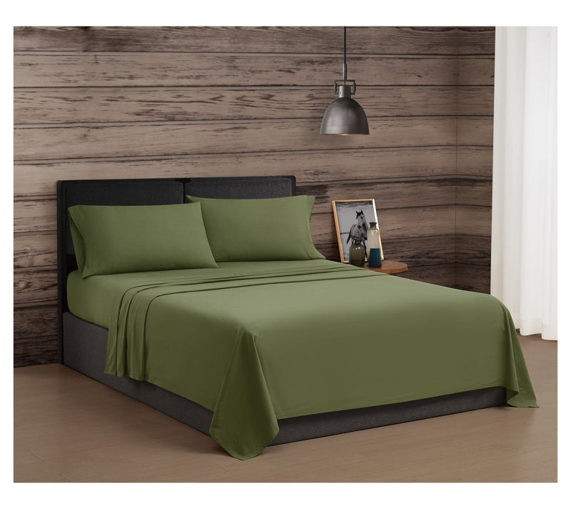 Frye Vintage Washed Cotton King 4-Piece Sheet Set — Main view