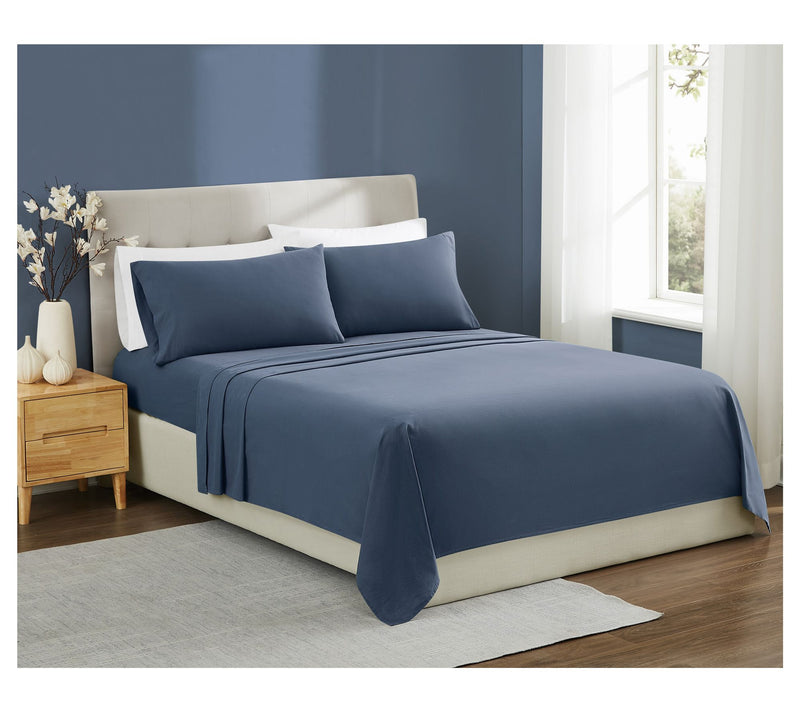 Brooklyn Loom Essential Cotton Full 4-Piece Sheet Set — View 11