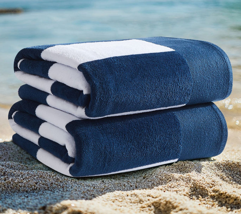 Oceanfront Resort Cabana Stripe 2-Pack Beach Towel — View 23