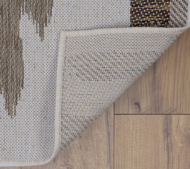 Linon Home Indoor Outdoor Connor Area Patio Rug6'6" X 9'6" — View 2