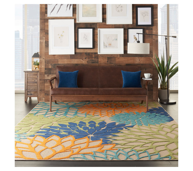 Nourison Aloha Tropical 7'10" x 10'6" Rug — Main view