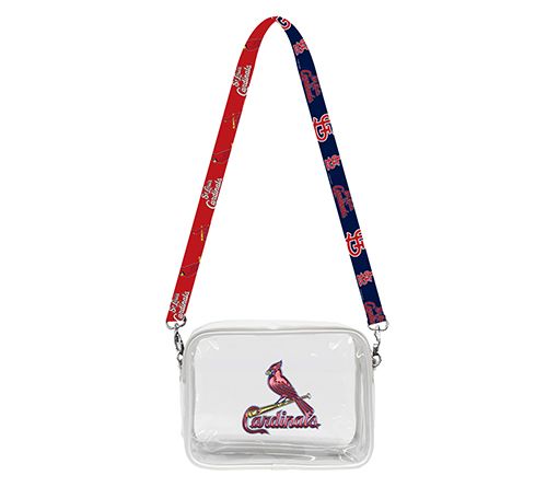 Little Earth MLB 3D Logo Clear Fan Purse — View 4