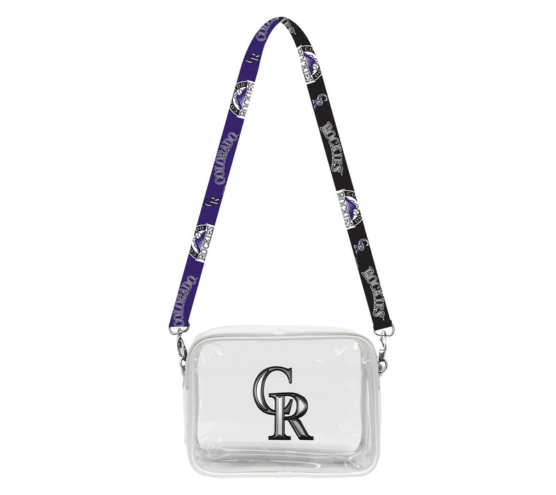 Little Earth MLB 3D Logo Clear Fan Purse — View 52