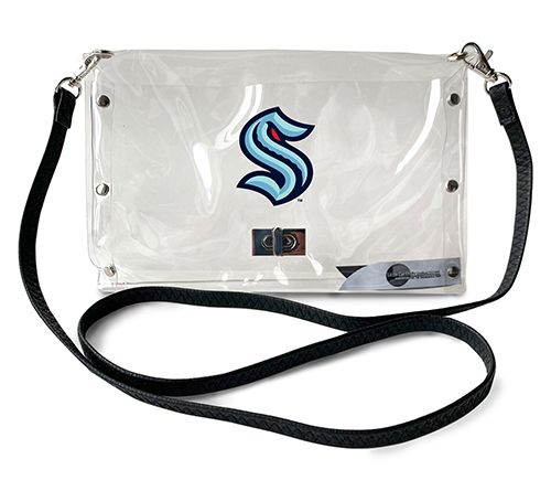 Litttlearth NHL Clear Envelope Purse — View 2