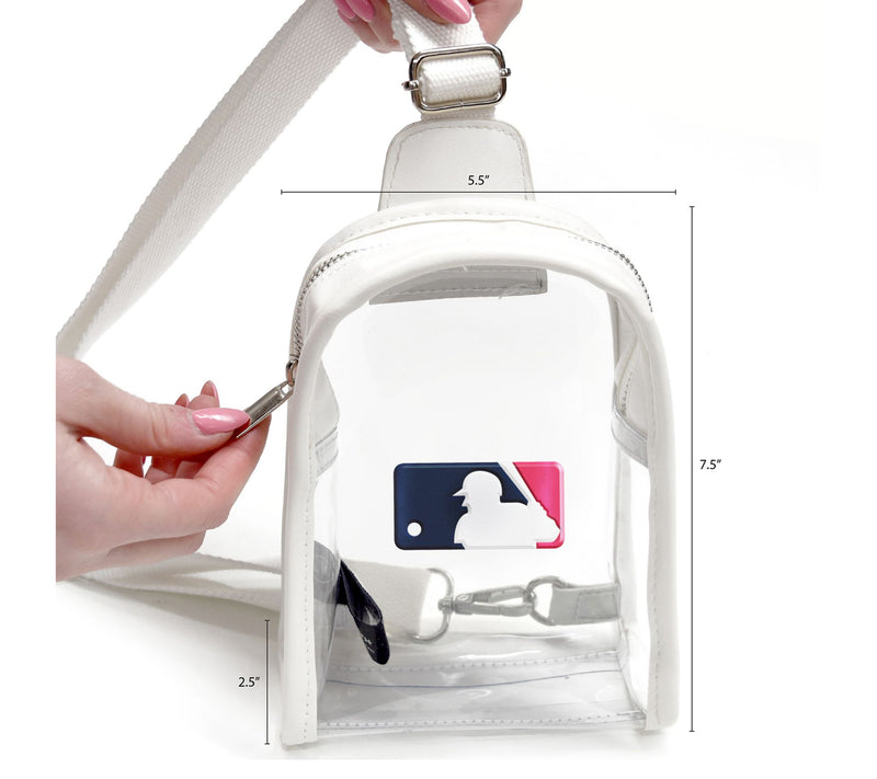 Littlearth MLB 3D Logo Clear Mini Sling — View 4