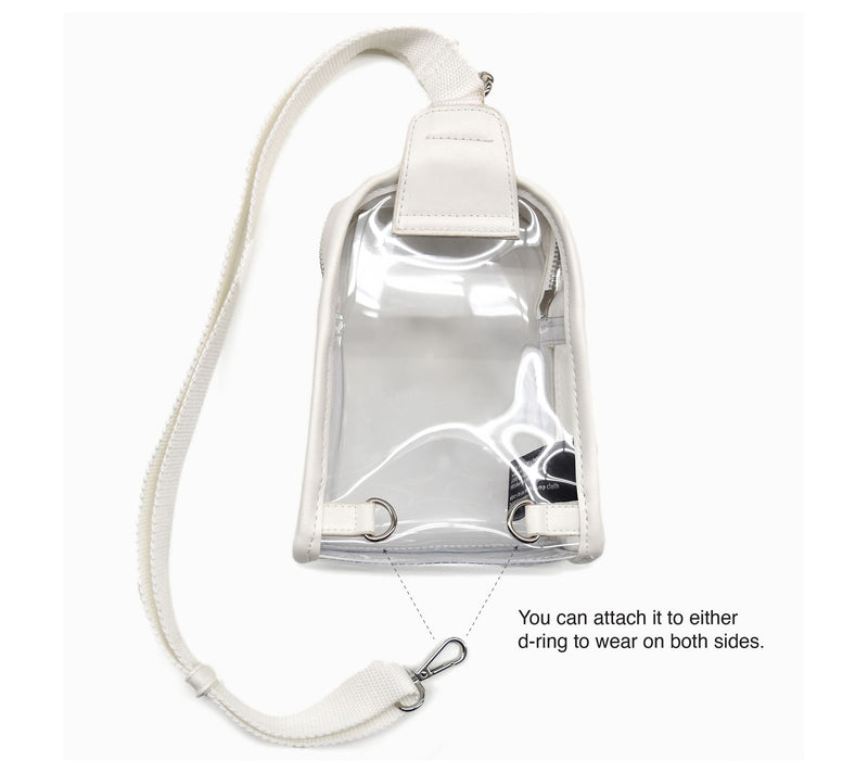 Littlearth MLB 3D Logo Clear Mini Sling — View 5