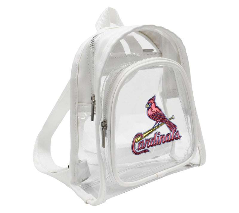 Littlearth MLB 3D Logo Clear Mini Backpack — View 35