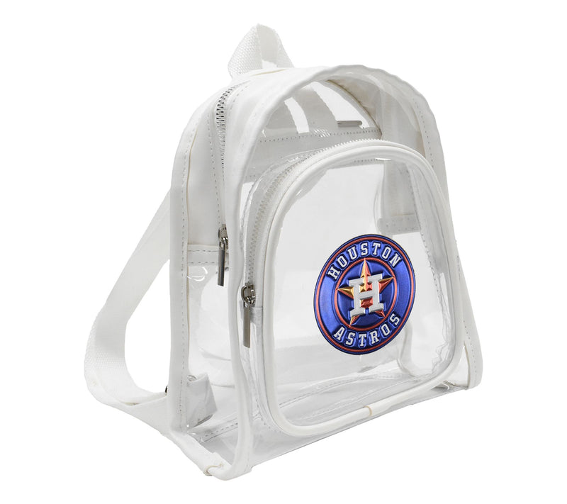 Littlearth MLB 3D Logo Clear Mini Backpack — View 11