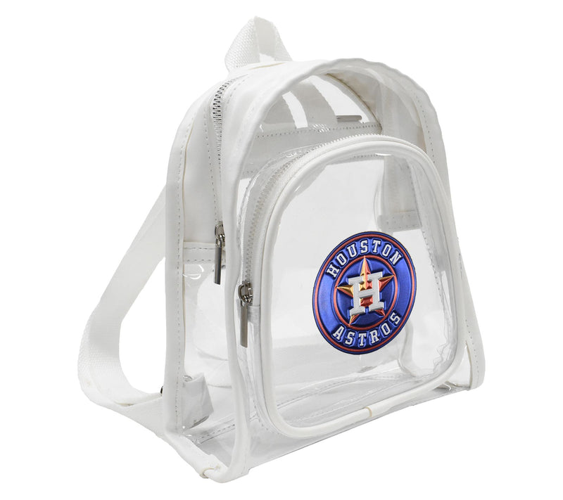Littlearth MLB 3D Logo Clear Mini Backpack — View 39