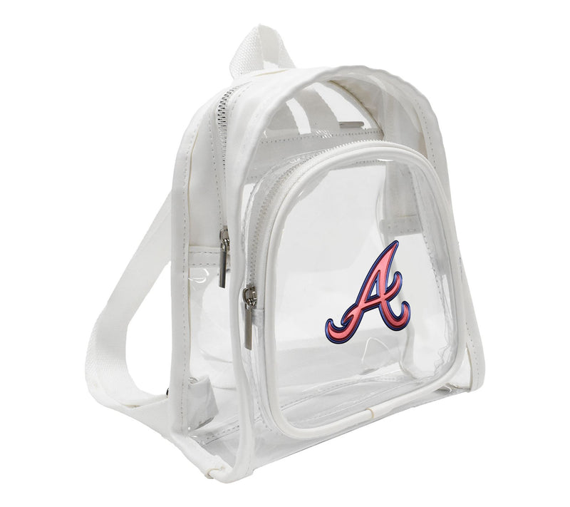 Littlearth MLB 3D Logo Clear Mini Backpack — View 12