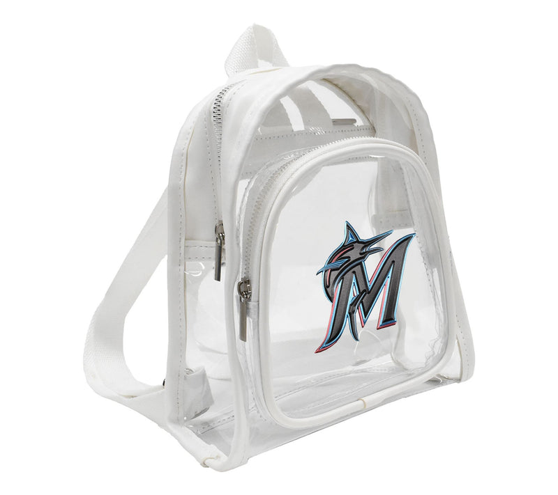 Littlearth MLB 3D Logo Clear Mini Backpack — View 17