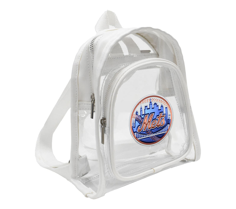 Littlearth MLB 3D Logo Clear Mini Backpack — View 18