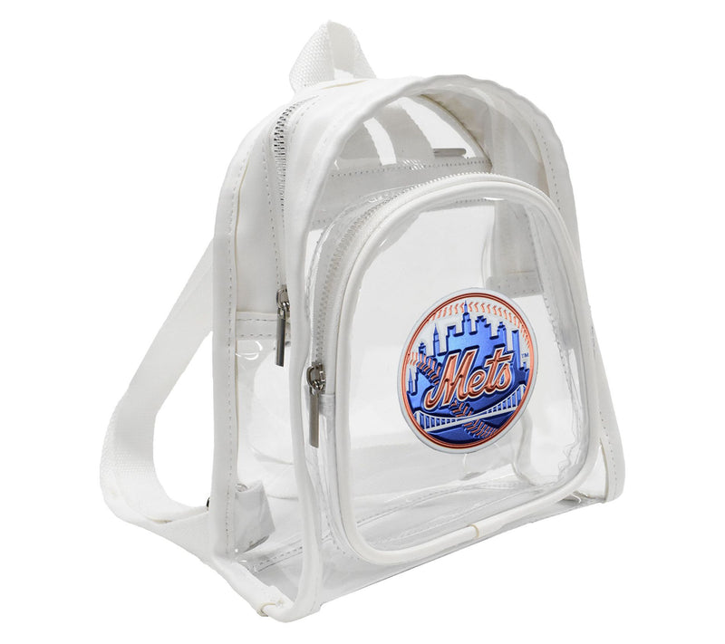 Littlearth MLB 3D Logo Clear Mini Backpack — View 46