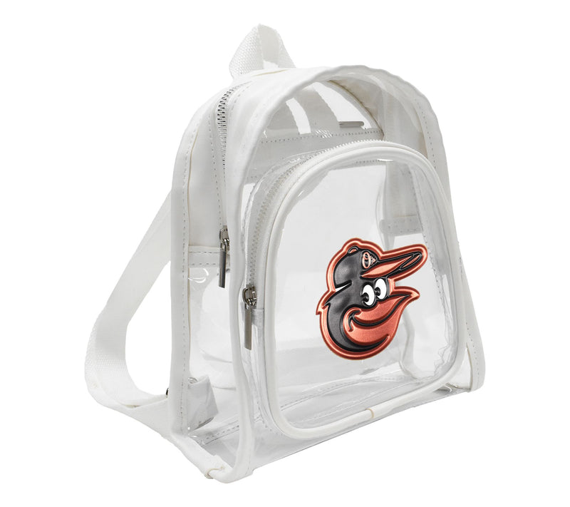 Littlearth MLB 3D Logo Clear Mini Backpack — View 19