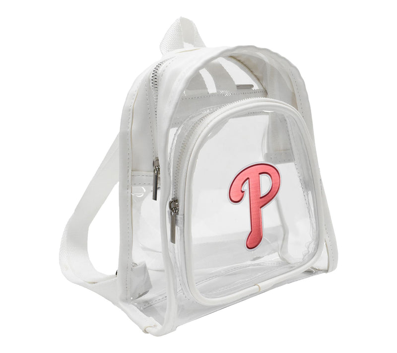 Littlearth MLB 3D Logo Clear Mini Backpack — View 21