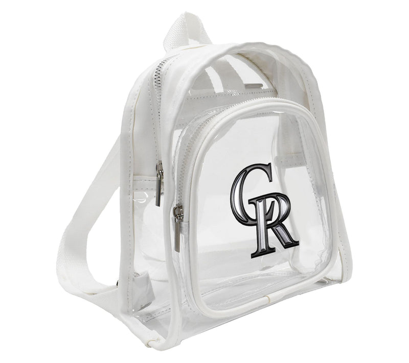 Littlearth MLB 3D Logo Clear Mini Backpack — View 53