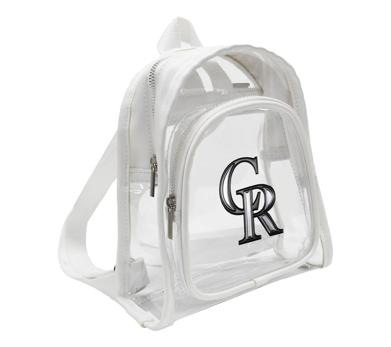 Littlearth MLB 3D Logo Clear Mini Backpack — View 25