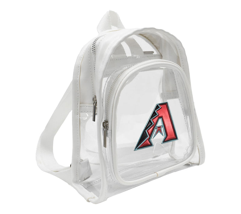 Littlearth MLB 3D Logo Clear Mini Backpack — Main view