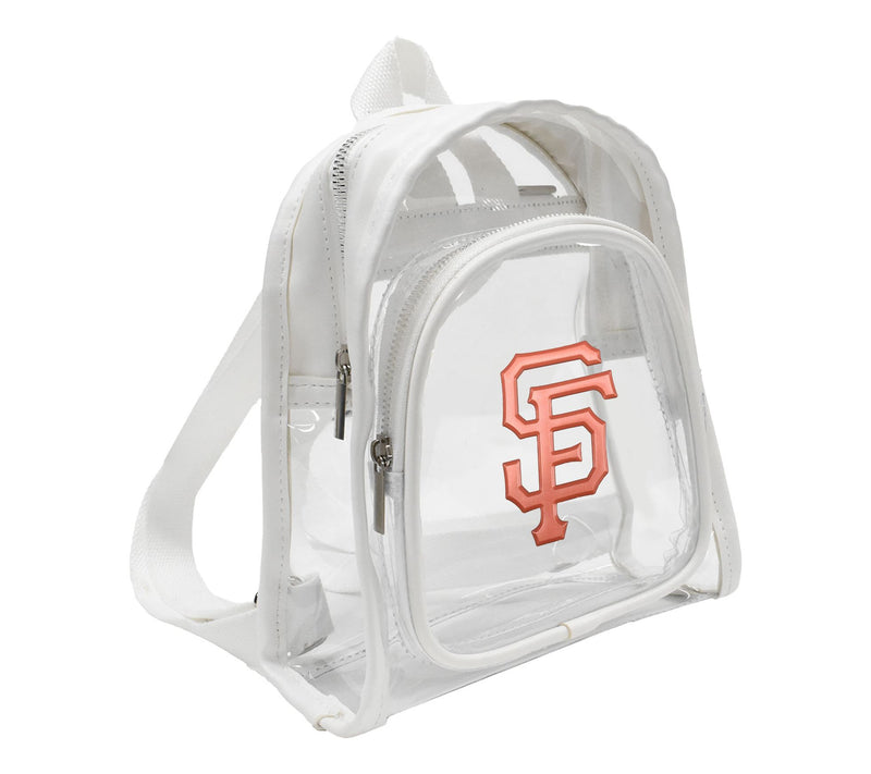 Littlearth MLB 3D Logo Clear Mini Backpack — View 33