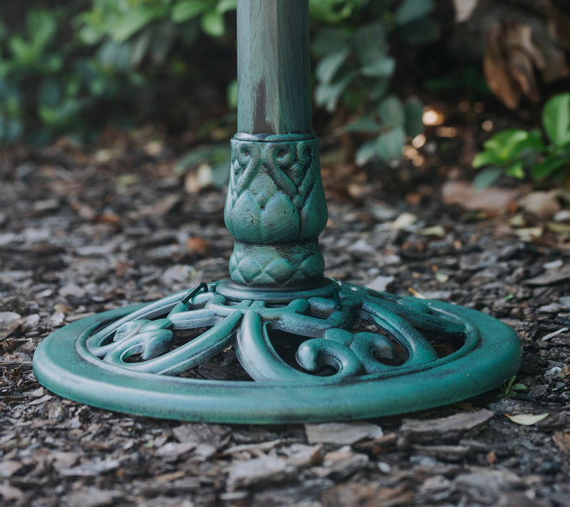 Backyard Expressions 27 Inch Resin Garden BirdBath — View 8