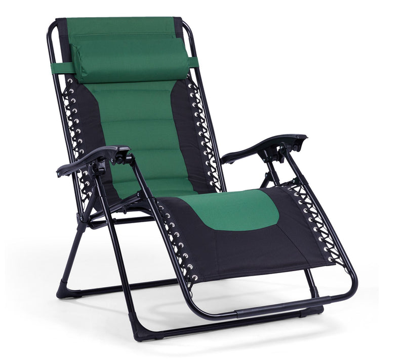 Backyard Expressions Deluxe XL Padded ReclinerChair — Main view