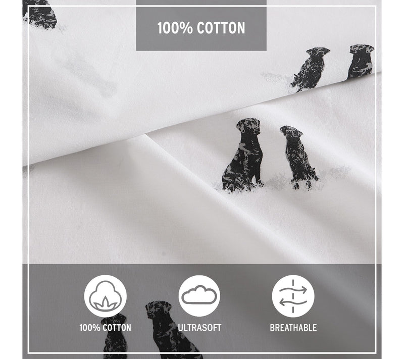 Eddie Bauer Labrador Fields King Sheet Set — View 6