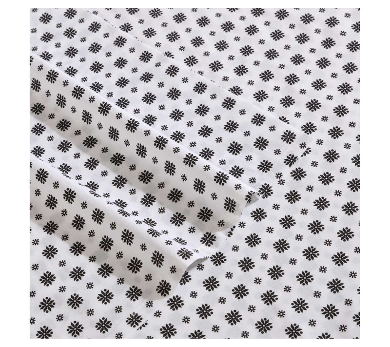 Eddie Bauer Fairisle Sprinkle White-Black Kingeet Set — View 4