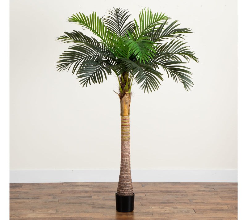 Nearly Natural 6' Artificial Coconut Palm Tree — View 6