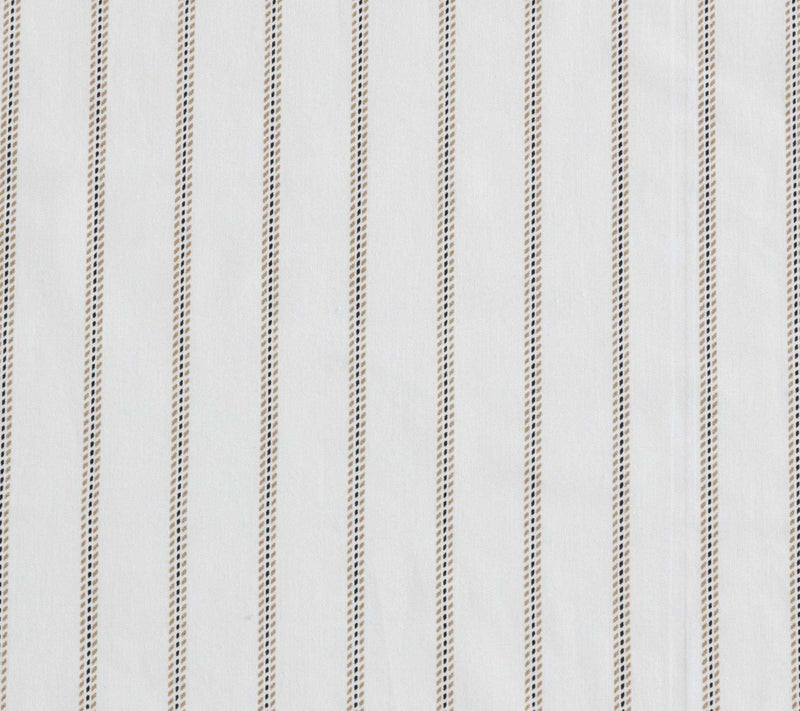 Eddie Bauer Essential Stripe White-Beige-Grey Kng Sheet Set — View 5