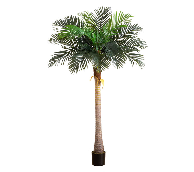 Nearly Natural 7' Artificial Coconut Palm Tree — Main view