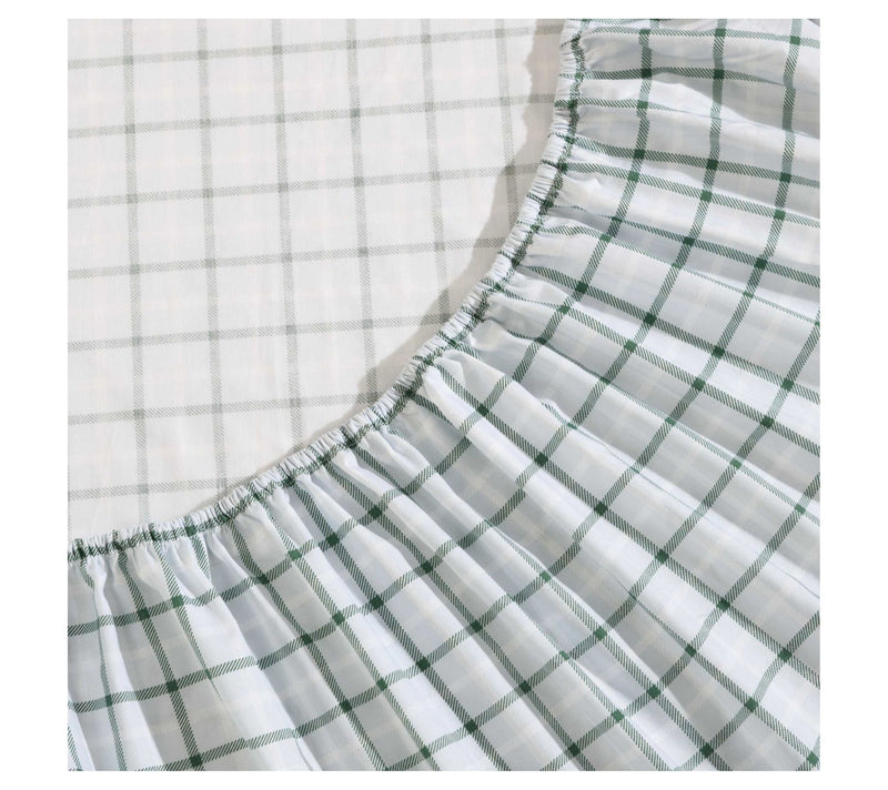 Eddie Bauer Classic Tattersall Plaid King SheetSet — View 4