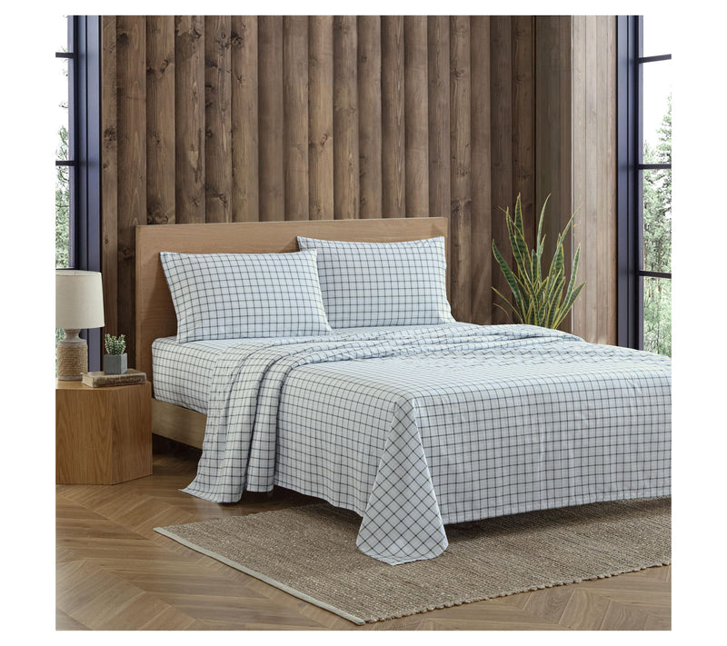 Eddie Bauer Classic Tattersall Plaid King SheetSet — View 2