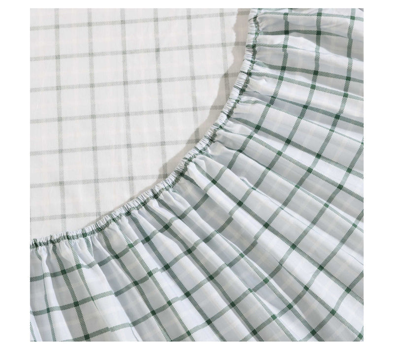 Eddie Bauer Classic Tattersall Plaid Twin SheetSet — View 4