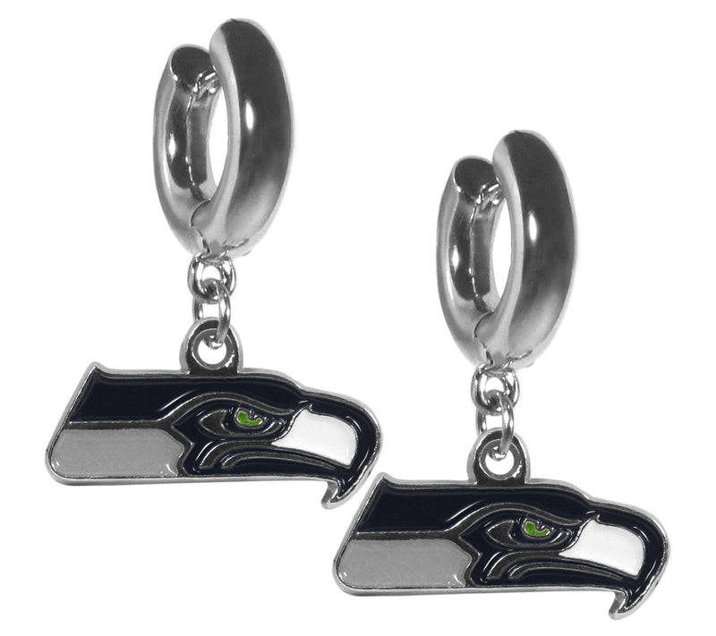 Siskiyou Sports NFL Huggie Hoop Earrings — View 39