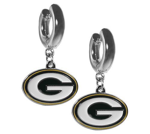 Siskiyou Sports NFL Huggie Hoop Earrings — View 18