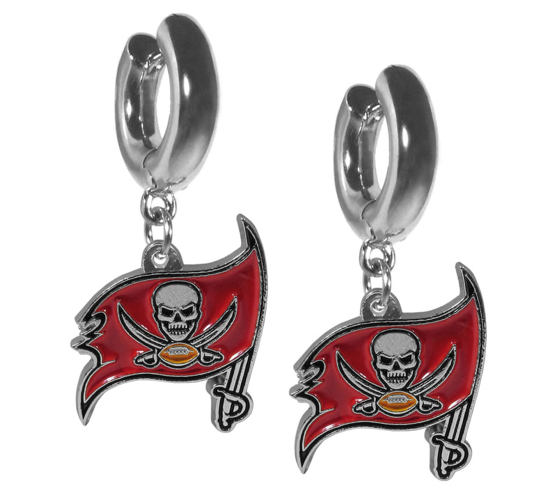 Siskiyou Sports NFL Huggie Hoop Earrings — View 60