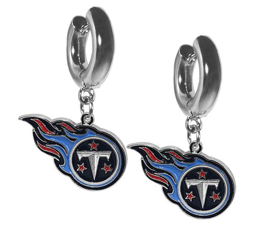 Siskiyou Sports NFL Huggie Hoop Earrings — View 30