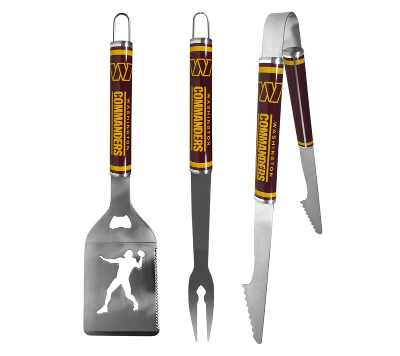 Siskiyou Sports NFL Steel 3pc BBQ Tool Set — View 31