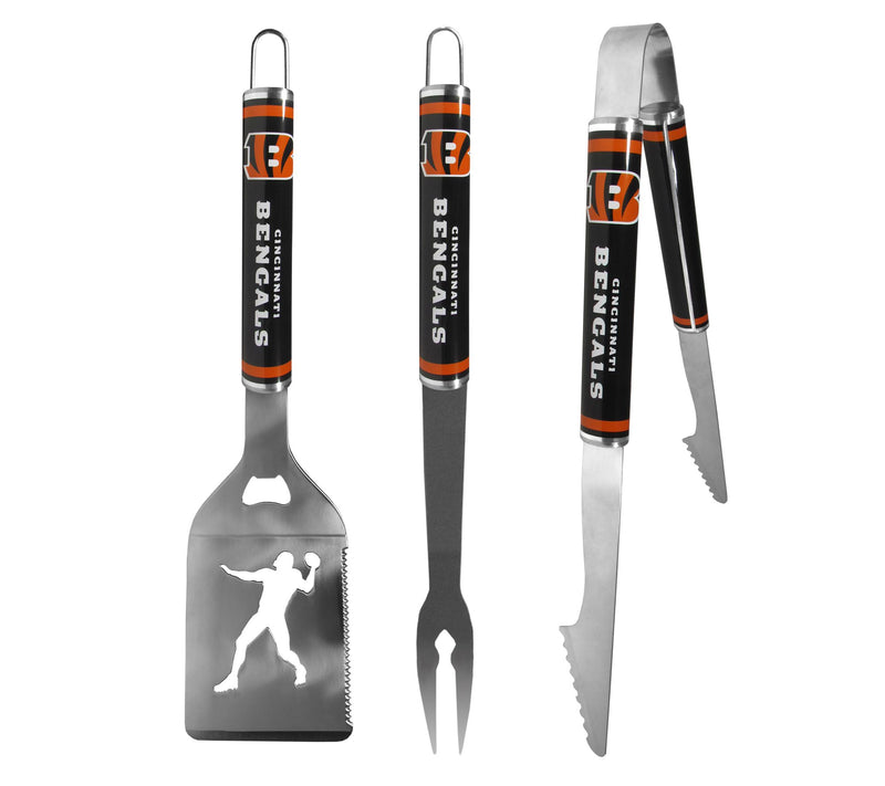 Siskiyou Sports NFL Steel 3pc BBQ Tool Set — View 35