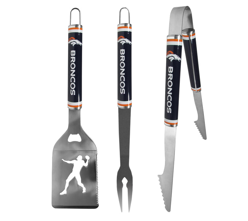 Siskiyou Sports NFL Steel 3pc BBQ Tool Set — View 36