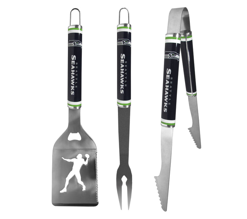 Siskiyou Sports NFL Steel 3pc BBQ Tool Set — View 37