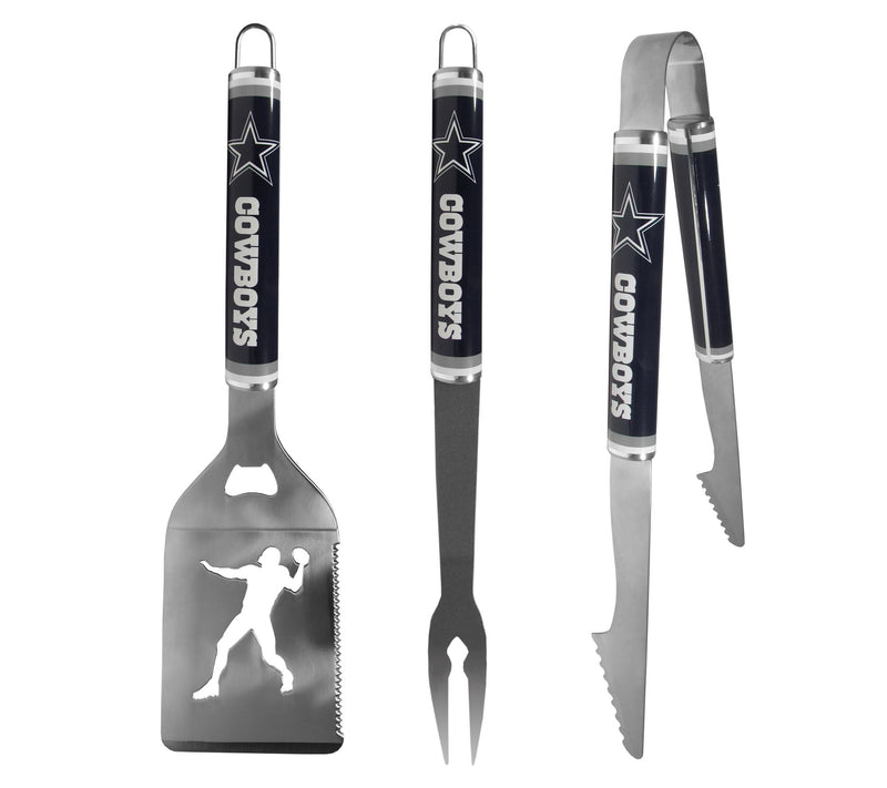 Siskiyou Sports NFL Steel 3pc BBQ Tool Set — View 38